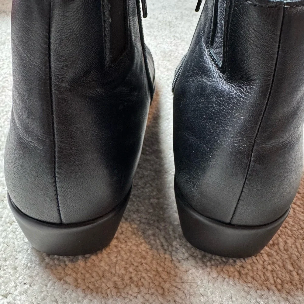 SAS Jade Wedge Ankle Boot Sz 8 M Black - Picture 8 of 11
